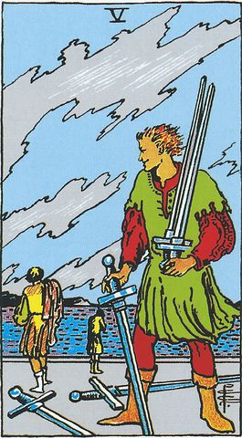 five of swords