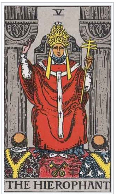 high priest tarot card