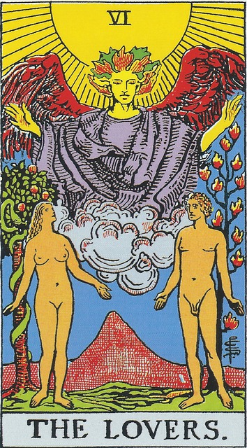 lovers tarot card