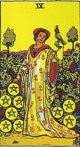 nine of pentacles