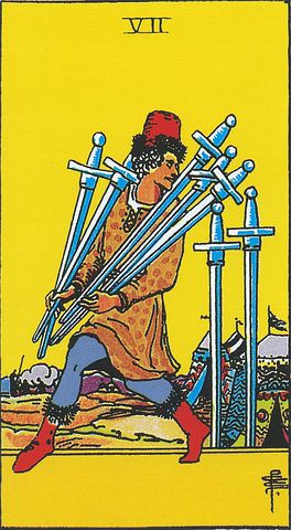 The Seven Of Swords Tarot Card Meaning