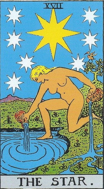 star tarot card