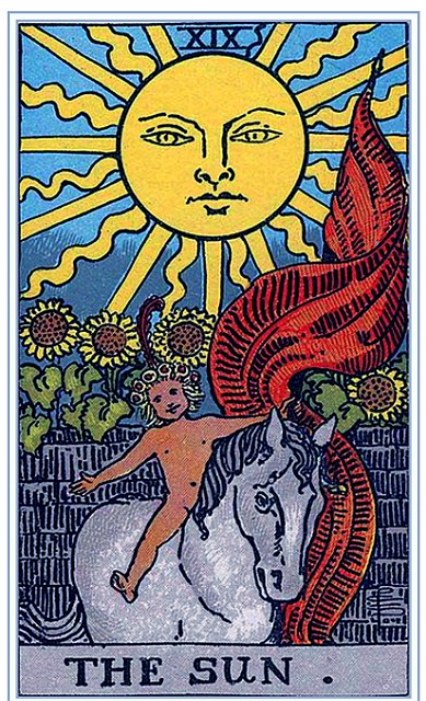 sun tarot card