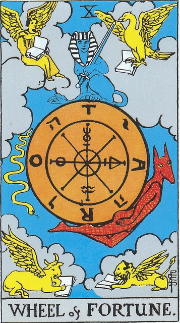 wheel of fortune tarot card